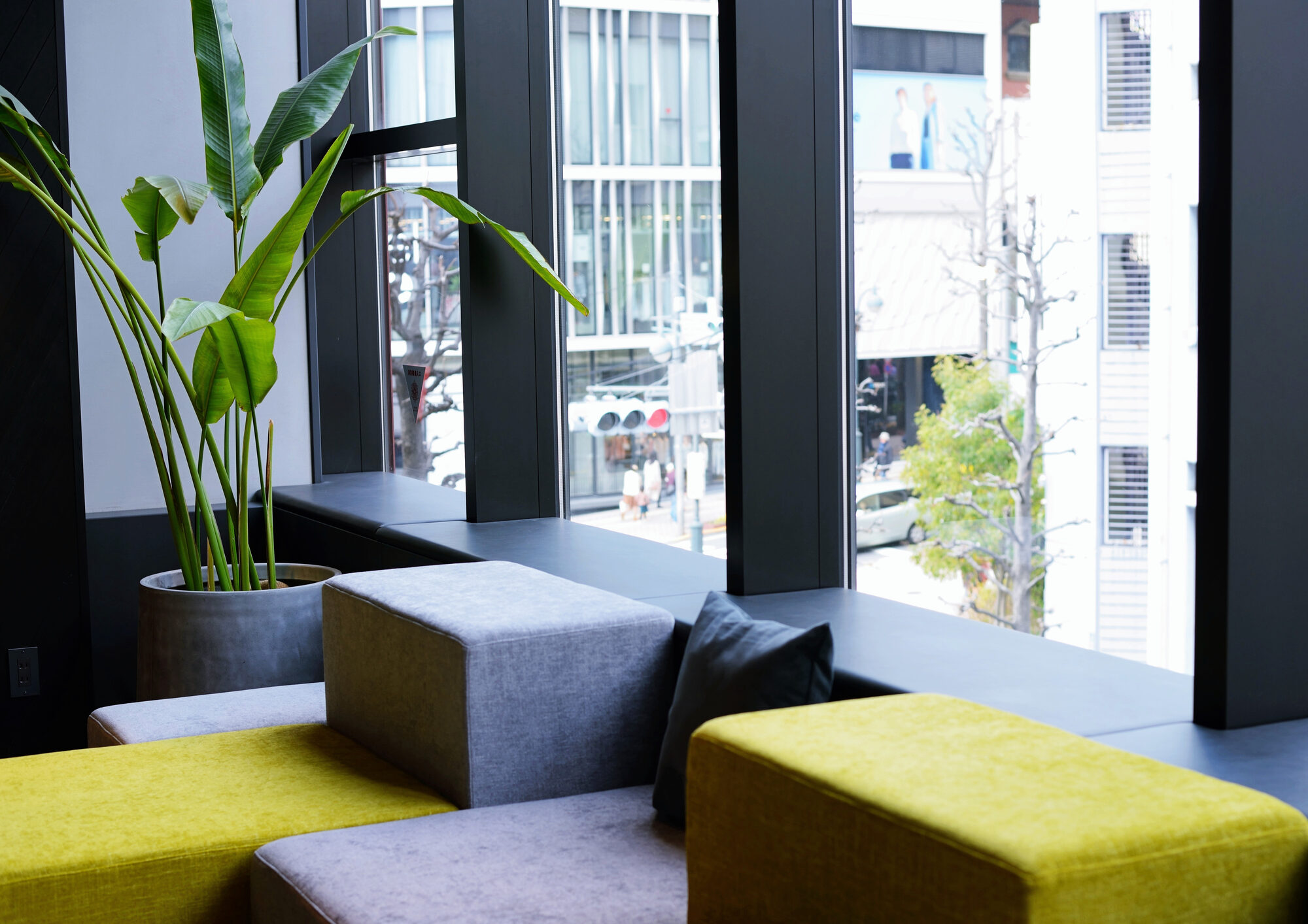 green, modern office of an energy efficient business