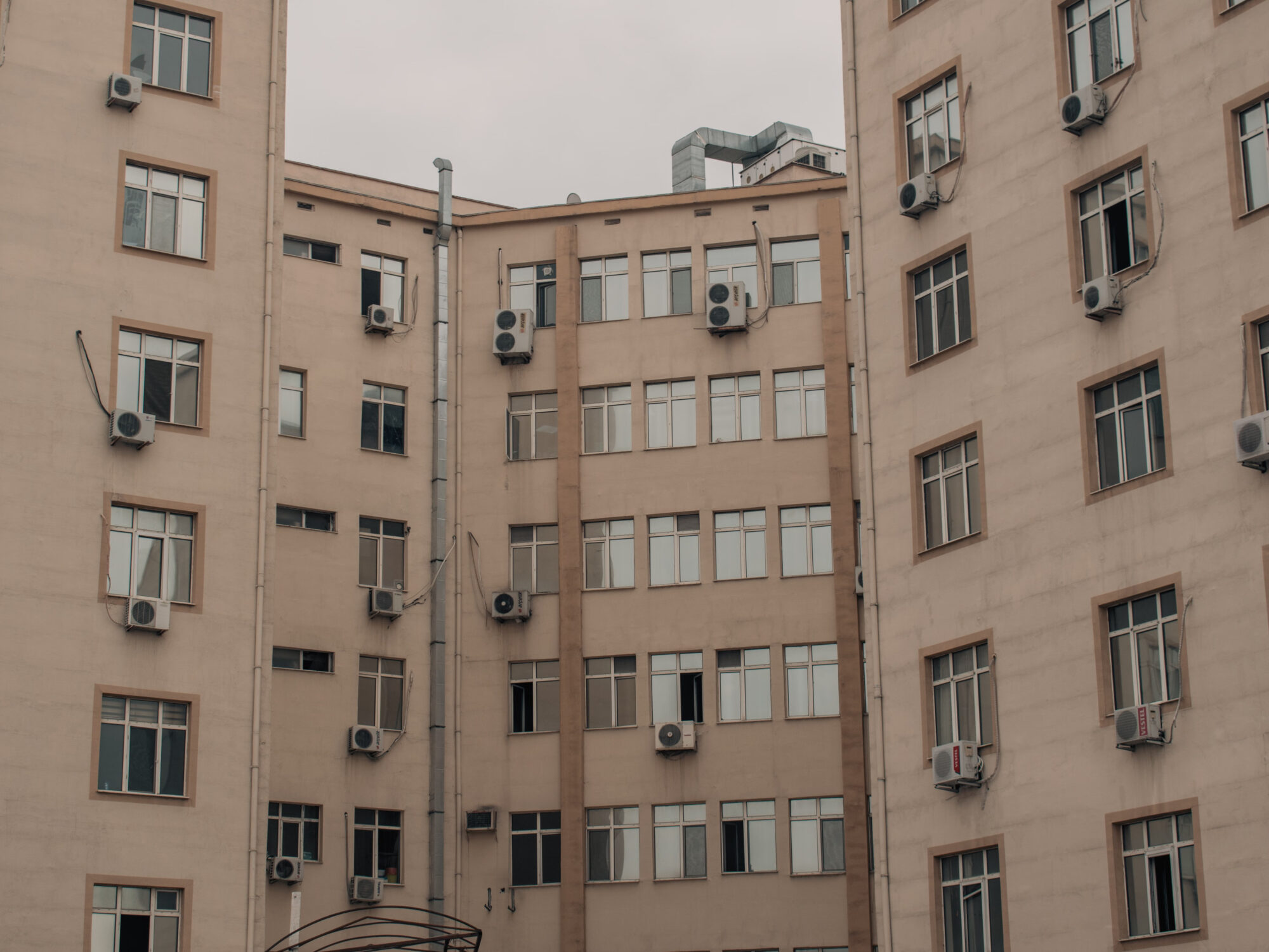 old commercial building