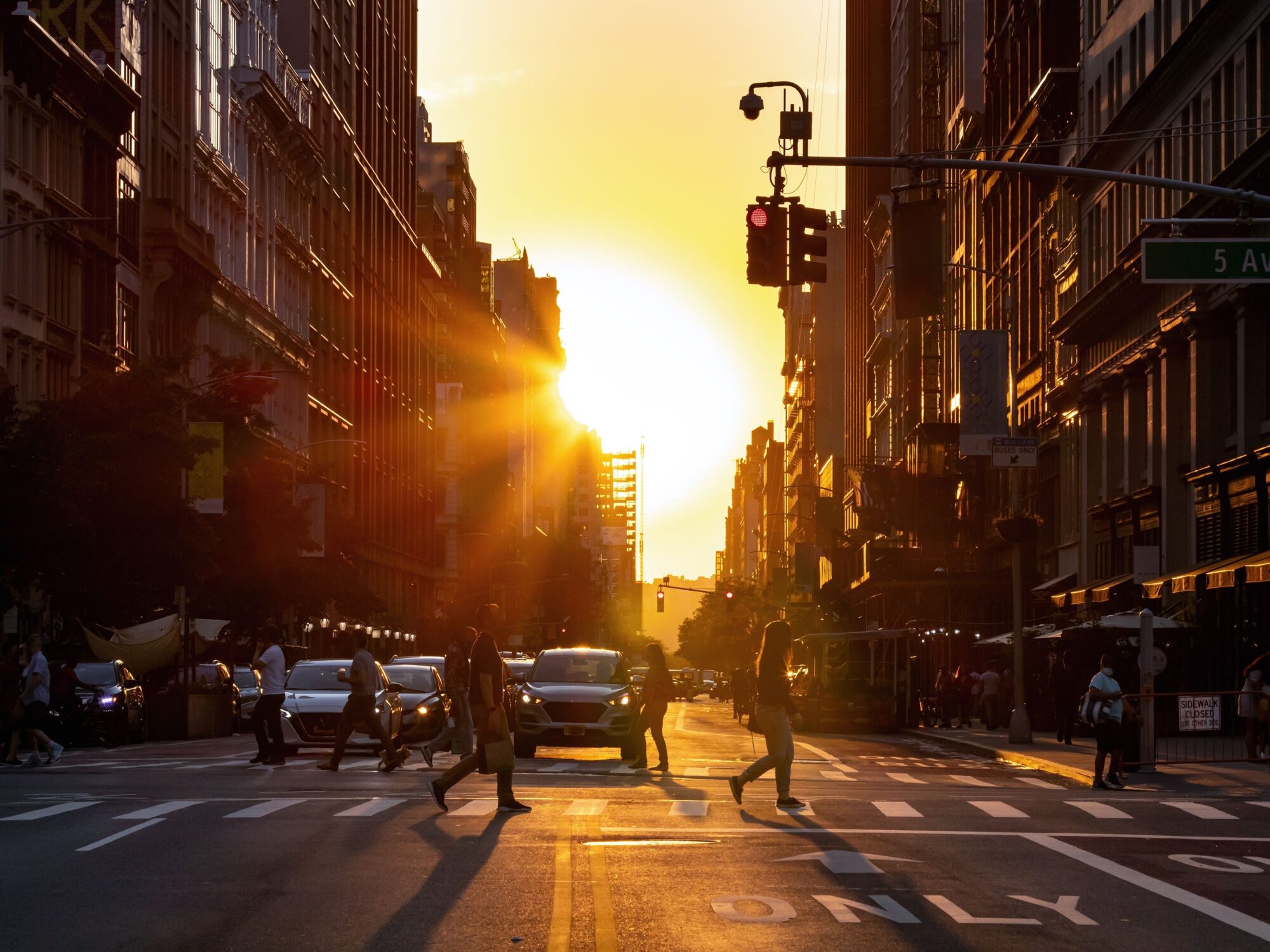 Sunset in NYC