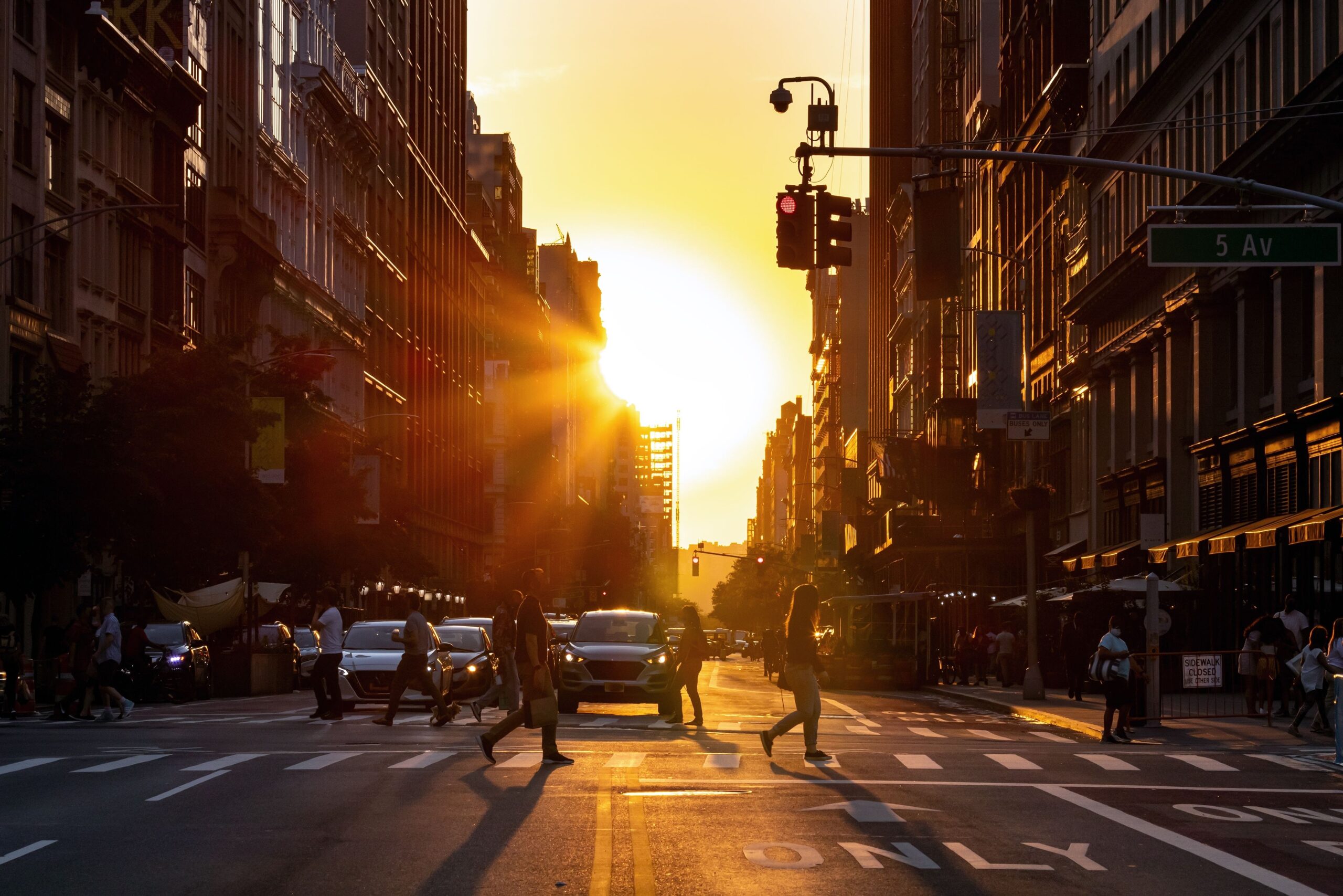 Sunset in NYC